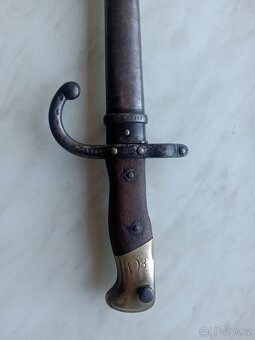 Bajonet Bodák Gras Mle 1874 - 6