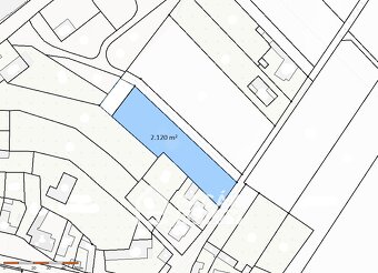 Prodej pozemku v Kyselovicích o výměře 2.120 m2, ev.č. 00591 - 6