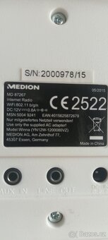 Internetové rádio Medion Life - 6
