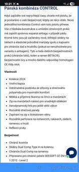 Pánská jednodílná kombinéza Revit vel.52 - 6