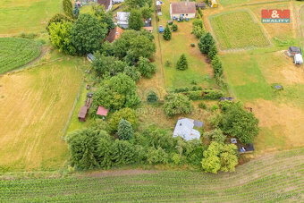Prodej pozemku s chatou 1160 m², Zemětice - Chalupy - 6