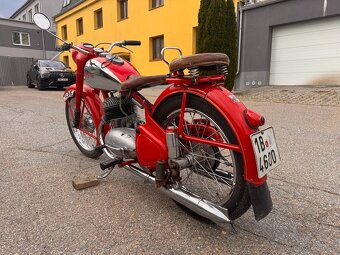 1952 JAWA 350 PÉRÁK S DOKLADY, NOVÁ STK - 6