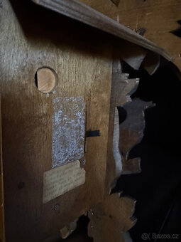 Perfektní starožitné kukačky s hracím strojkem. - 6