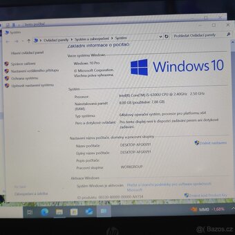 HP EliteBook 840 G3-14"HD/256GB/8GB RAM/ Intel i5/Win 10 - 6