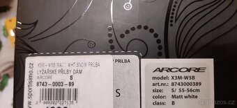 Lyžařská helma Arcore + brýle - 6