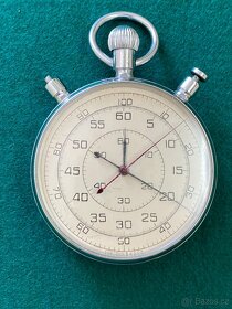 stopky staré ruské stopky retro velké kovové hodinky - 6