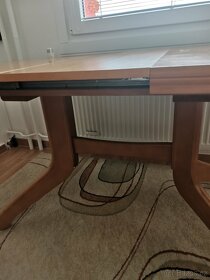 Kuchyňský stůl rozkládací + židle - 6