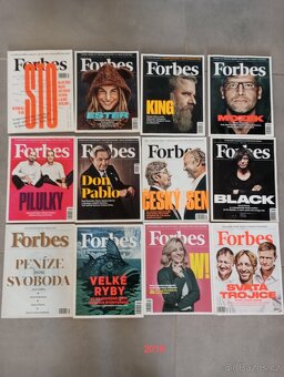 8 ročníků časopisu Forbes 2022-2015 - 6