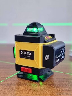 Prodám nový 4D 16 liniový křížový laser HILDA +příslušenství - 6