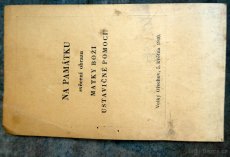 Misionární knížka z roku 1900 a kancionál starožitný - 6