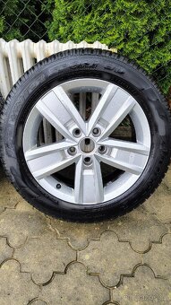Alu disky VW Devonport + zimní gumy – 215/60R17 – T5/T6 - 6