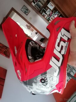 Prodám helmu mx enduro just 1 velikost L. - 6