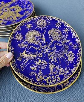 Limitovaná edice vánočních talířů od Tirschenreuth - 6