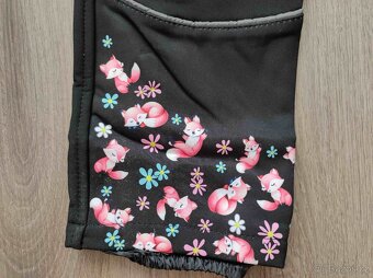 Softshellové zimní obrázkové kalhoty Kugo nové - 6