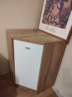 ⭐⭐⭐NOVÁ SKŘÍŇKA ROHOVÁ - SKŘÍN S POLICEMI 60x60x85 - 6