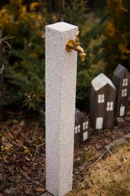 Vodovodní zahradní sloupek z žuly (granit) - 6