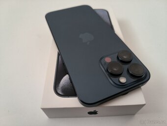 apple iphone 15 PRO MAX 256gb Blue Titanium / Batéria 100% - 6