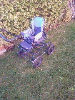 Kočárek+ kárka - 6