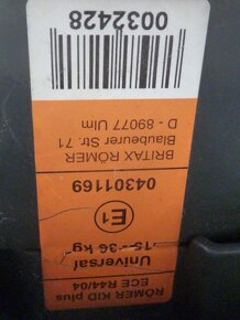 AUTOSEDAČKY BRITAX RÖMER/CYBEX ATON BLUE PRO TROJKOMBINACI - 6