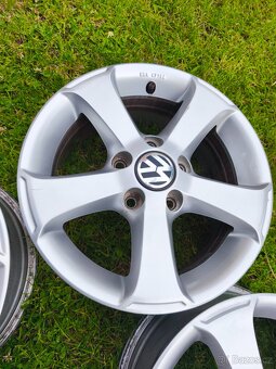 Alu kola originál VW r15 5x112 Golf Touran Caddy - 6