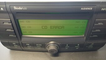 Autorádio škoda auto AUDIENCE O2 na ND - 6