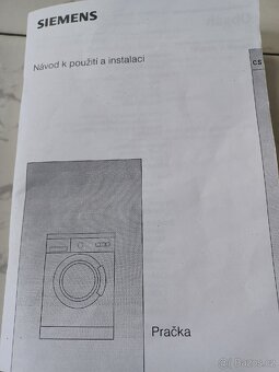 Prodám automatickou pračku Siemens - 6