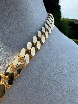 Zlaty řetěz PANCÍŘ - CUBAN CHAIN 51.4g 585 14k - 13mm - 6