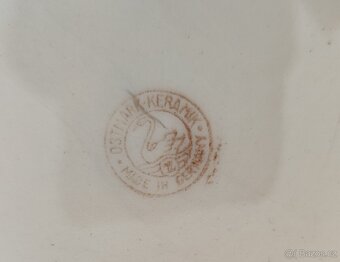 Keramický džbán/váza bílá - 6