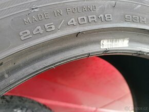 Letní použité pneumatiky Dunlop 245/40 R18 93Y - 6