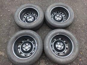 Prodám sadu kol Seat 195/65R15 zimní - 6