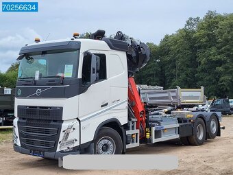 Volvo FH 500 - 6x2 – NOVÉ – JNK-Hyva 20t + HR-PENZ 15Z9.50E - 6