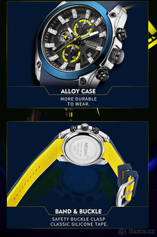 NOVÉ elegantní sportovní hodinky Megir - 6