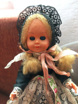 Mrkací panenky staré, 22-23 cm - 6