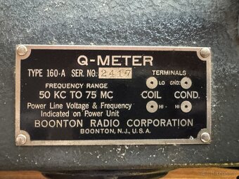 Boonton Q-Meter 160-A - 6