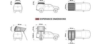 Střešní stan ARB Esperance, nový - 6