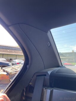 BMW E60 M paket černá stropnice se sloupky bez šíbru - 6
