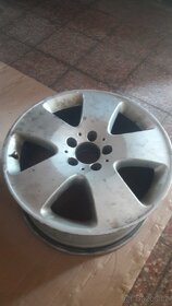 Nabídka W140, kompletní kola a 3 kusy disků na renovaci. - 6
