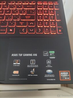 HERNÍ NOTEBOOK ASUS TUF A16 (RTX 4070, Ryzen AI 9 HX 370) - 6