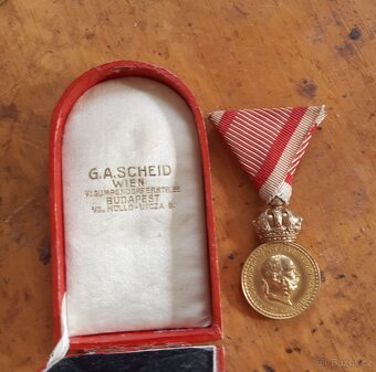 RU Signum Laudis v etui G.A.Scheid, FJI - 6