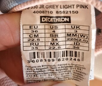 Sportovní boty obuv tenisky sálovky Artengo, vel. 36 - 6