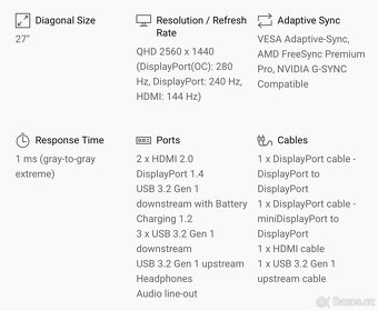 27" Dell Alienware AW2723DF - 6