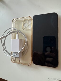Prodám Apple IPhone gold 13pro max 256gb - 6
