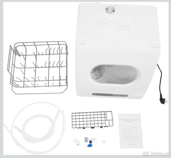 Stolní myčka nádobí 220 V, mini myčka - 6