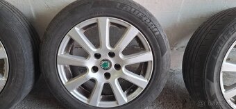 Alu kola Borbet R16 5x112 + pneu 205/55 R16 - 6