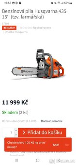 Nová motorová pila Husqarna 435 X-TORQ - 6