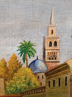 Obraz Josef Vydra, Orient olej na plátně 40x60 - 6