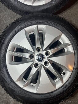 ALU Kola ŠKODA 5x112 R16 ALASIA Zimní Pneu 205/60/16 - 6
