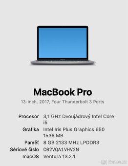 MacBook PRO 2017 - 6