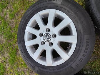 Letní sada VW r15 5x112 Continental 195/65/15 - 6