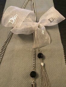 DIOR beauty parfums - náhrdelník s mašlí - 6